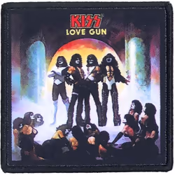 Kiss - Patch à repasser LOVE GUN - Taille unique (Multicolore)