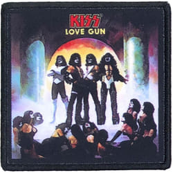 Kiss - Patch à repasser LOVE GUN - Taille unique (Multicolore)