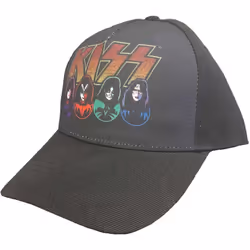 Kiss - Casquette de baseball - Adulte (Noir)