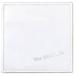 The Beatles - Patch à repasser WHITE ALBUM - Taille unique (Blanc)