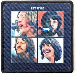 The Beatles - Patch à repasser LET IT BE - Taille unique (Multicolore)