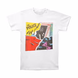 The Police - T-shirt DON´T STAND - Adulte (Blanc)