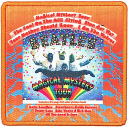 The Beatles - Patch à repasser MAGICAL MYSTERY TOUR - Taille unique (Multicolore)