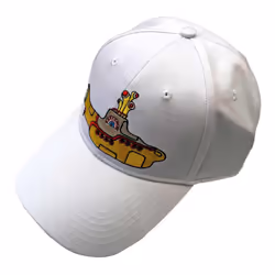 The Beatles - Casquette de baseball - Adulte (Blanc / Jaune)