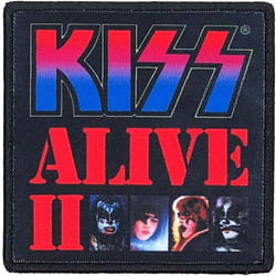 Kiss - Patch à repasser ALIVE - Taille unique (Multicolore)