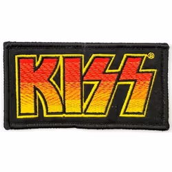 Kiss - Patch à repasser CLASSIC - Taille unique (Noir / Jaune / Orange)