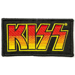 Kiss - Patch à repasser CLASSIC - Taille unique (Noir / Jaune / Orange)