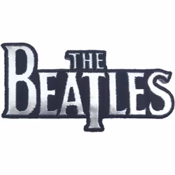 The Beatles - Patch à repasser - Taille unique (Argenté / Noir)