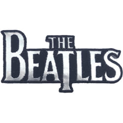 The Beatles - Patch à repasser - Taille unique (Argenté / Noir)