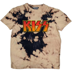 Kiss - T-shirt - Adulte (Marron clair / Noir)