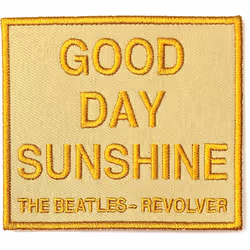 The Beatles - Écusson GOOD DAY SUNSHINE - Taille unique (Doré)