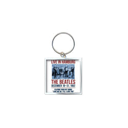 The Beatles - Porte-clés HAMBURG - Taille unique (Blanc / Bleu / Rouge)