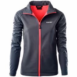 Hi-Tec - Veste softshell LUCARI - Femme (Gris clair / Rose vif)
