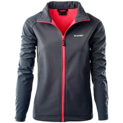 Hi-Tec - Veste softshell LUCARI - Femme (Gris clair / Rose vif)