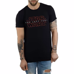 Star Wars: The Last Jedi - T-shirt - Homme (Noir)