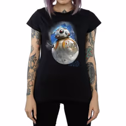Star Wars: The Last Jedi - T-shirt - Femme (Noir)