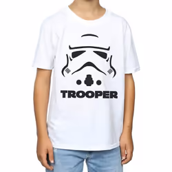 Star Wars - T-shirt - Garçon (Blanc)