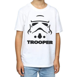 Star Wars - T-shirt - Garçon (Blanc)