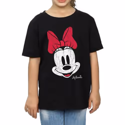 Disney - T-shirt - Fille (Noir)