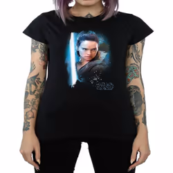 Star Wars: The Last Jedi - T-shirt - Femme (Noir)