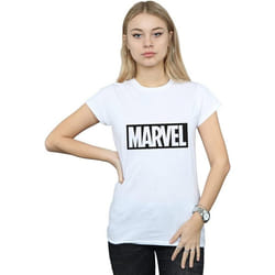 Marvel - T-shirt - Femme (Blanc)