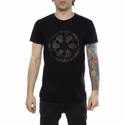 Star Wars: Rogue One - T-shirt GALACTIC EMPIRE PLANS - Homme (Noir)