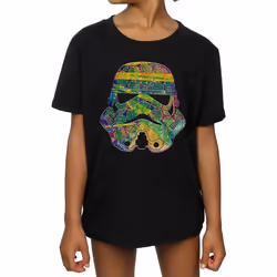 Star Wars - T-shirt COMMAND - Fille (Noir)