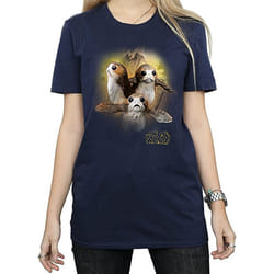 Star Wars: The Last Jedi - T-shirt - Femme (Bleu marine)