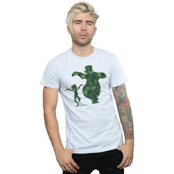 Jungle Book - T-shirt MOWGLI AND BALOO DANCE - Homme (Blanc)