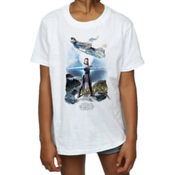 Star Wars: The Last Jedi - T-shirt - Fille (Blanc)