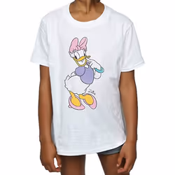 Disney - T-shirt CLASSIC - Fille (Blanc)