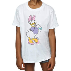 Disney - T-shirt CLASSIC - Fille (Blanc)