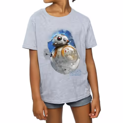 Star Wars: The Last Jedi - T-shirt - Fille (Gris chiné)