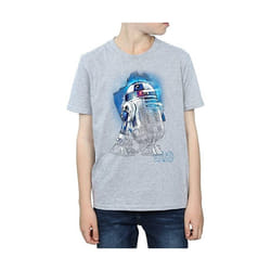 Star Wars: The Last Jedi - T-shirt - Garçon (Gris chiné)