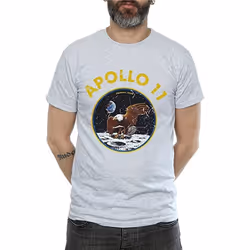 NASA - T-shirt CLASSIC APOLLO - Homme (Gris chiné)