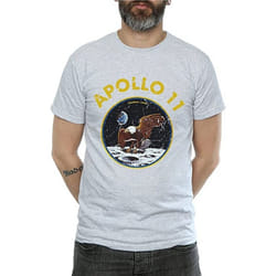 NASA - T-shirt CLASSIC APOLLO - Homme (Gris chiné)