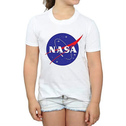 NASA - T-shirt INSIGNIA - Fille (Blanc)
