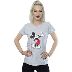 Disney - T-shirt TRADITIONAL WAVE - Femme (Gris chiné)