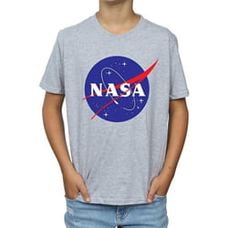 NASA - T-shirt INSIGNIA - Garçon (Gris chiné)
