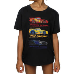 Cars - T-shirt RACER PROFILE - Fille (Noir)