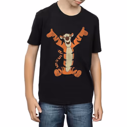Winnie the Pooh - T-shirt CLASSIC - Garçon (Noir)