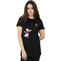 Winnie the Pooh - T-shirt - Femme (Noir)