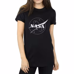NASA - T-shirt INSIGNIA - Femme (Noir)