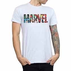 Marvel - T-shirt COMICS - Homme (Gris chiné)