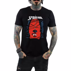 Spider-Man - T-shirt - Homme (Noir)