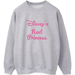 Disney - Sweat NEXT PRINCESS - Femme (Gris chiné)