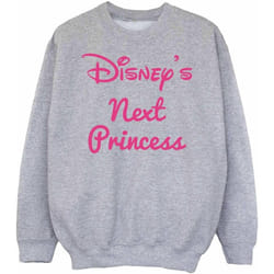 Disney - Sweat NEXT PRINCESS - Fille (Gris chiné)