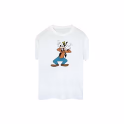 Disney - T-shirt CRAZY - Femme (Blanc)