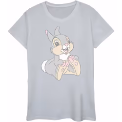 Disney - T-shirt - Femme (Gris chiné)