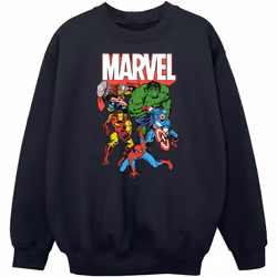 Marvel Avengers - Sweat - Garçon (Noir)